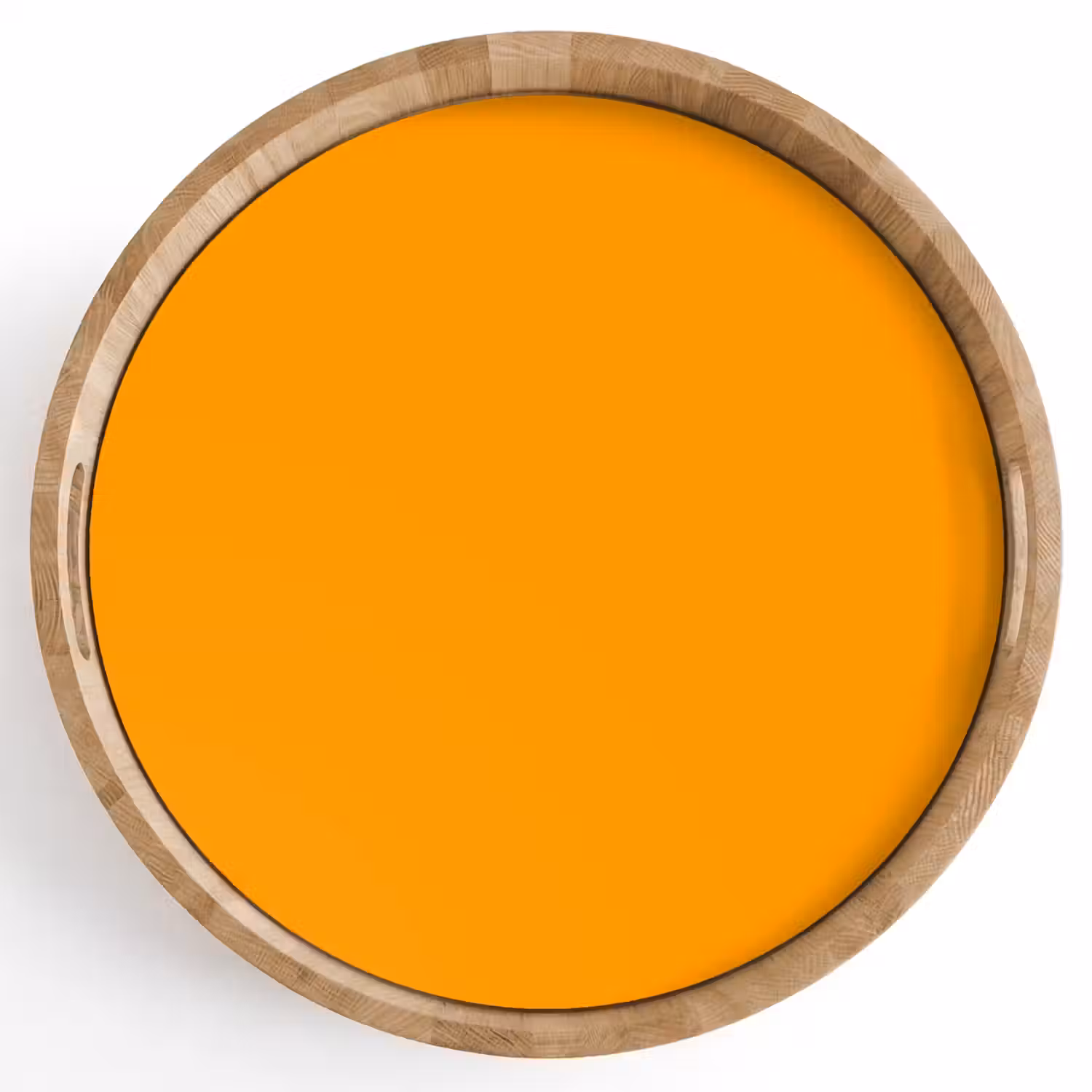 Warm - Ochre - Oranje Dienblad Rond middel 914 -z3d_shopping