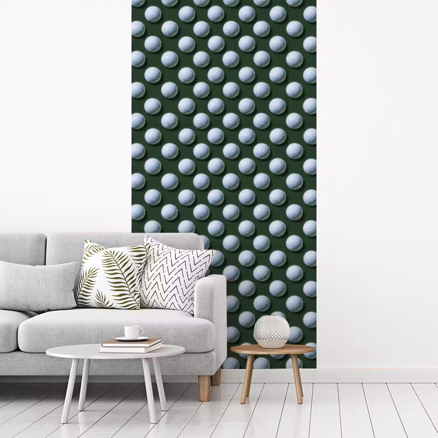Ballen - Golf - Groen fotobehang vinyl groot 64 -woonkamer