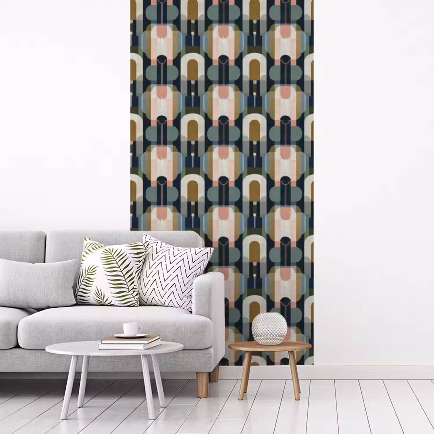 Geografisch - Modern - Kleurrijk fotobehang vinyl groot 64 -woonkamer