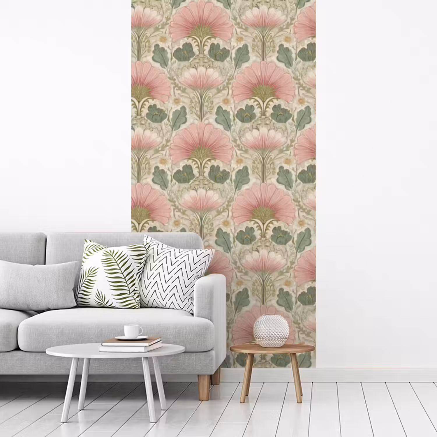 Klassiek - Patroon - Roze fotobehang vinyl groot 64 -woonkamer