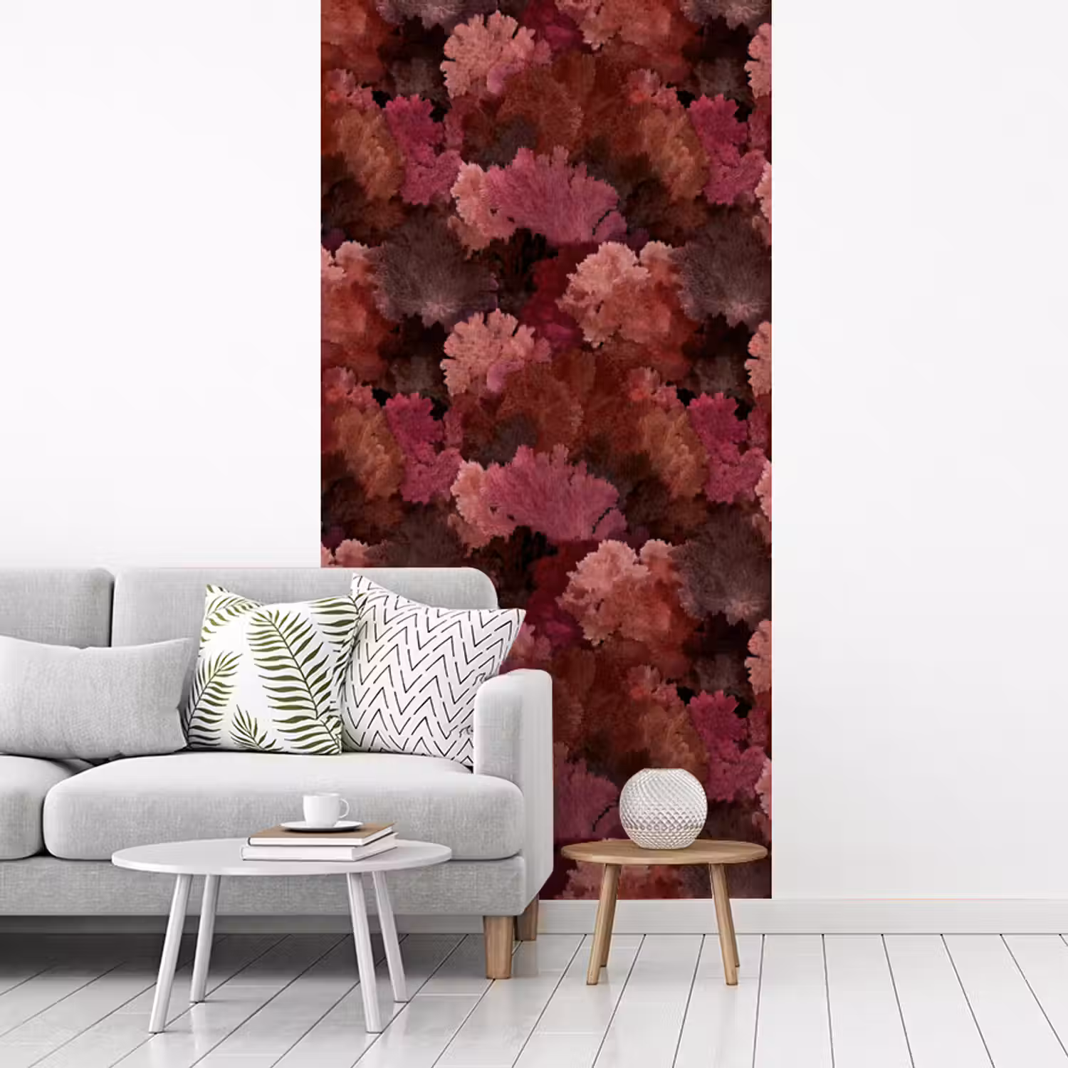 Koraal - Textuur - Kleurrijk fotobehang vinyl groot 64 -woonkamer