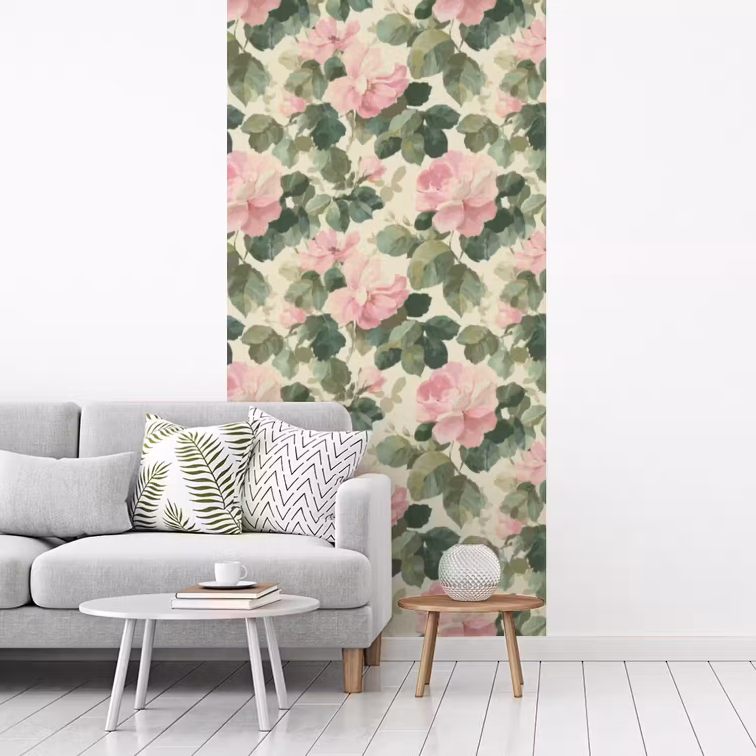 Rozen - Botanisch - Roze fotobehang vinyl groot 64 -woonkamer