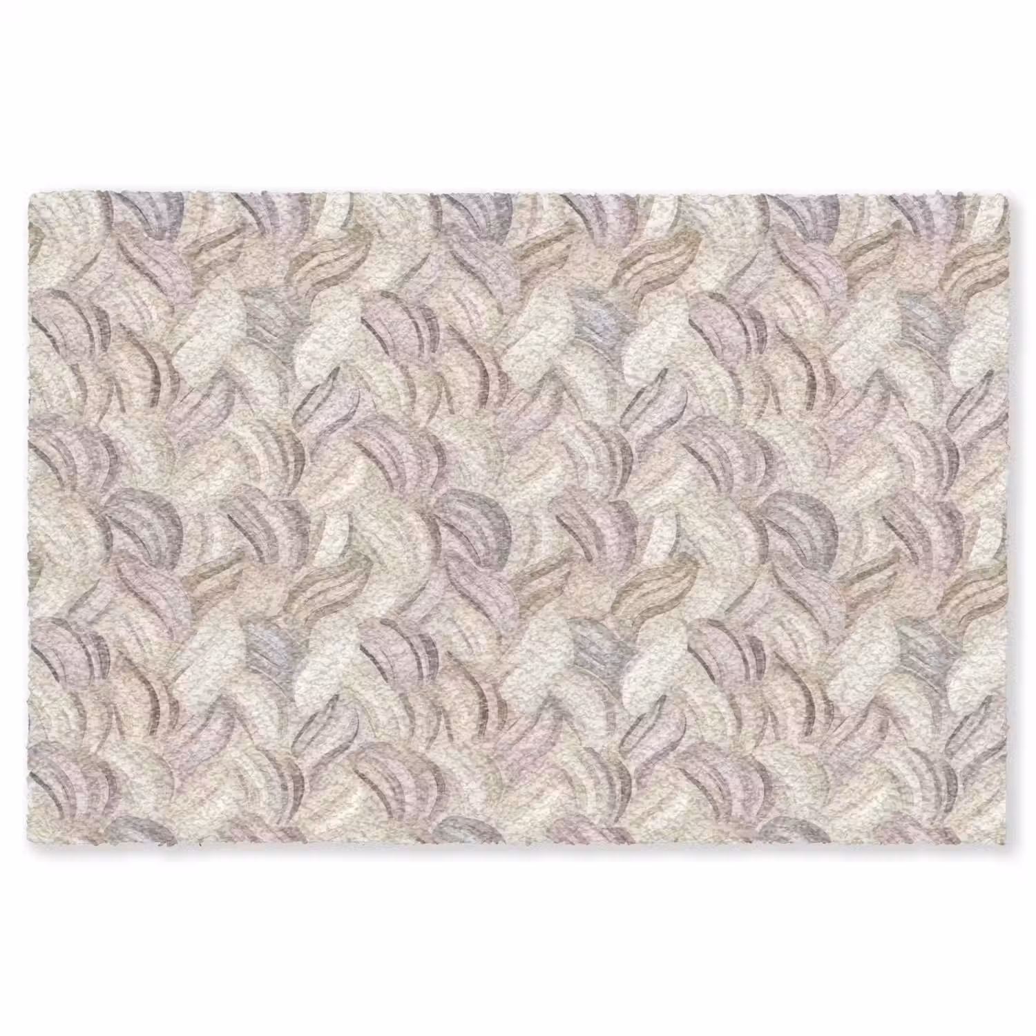 Abstract - Golvend - Pastel Vloerkleed Rechthoek klein 1091 -3d