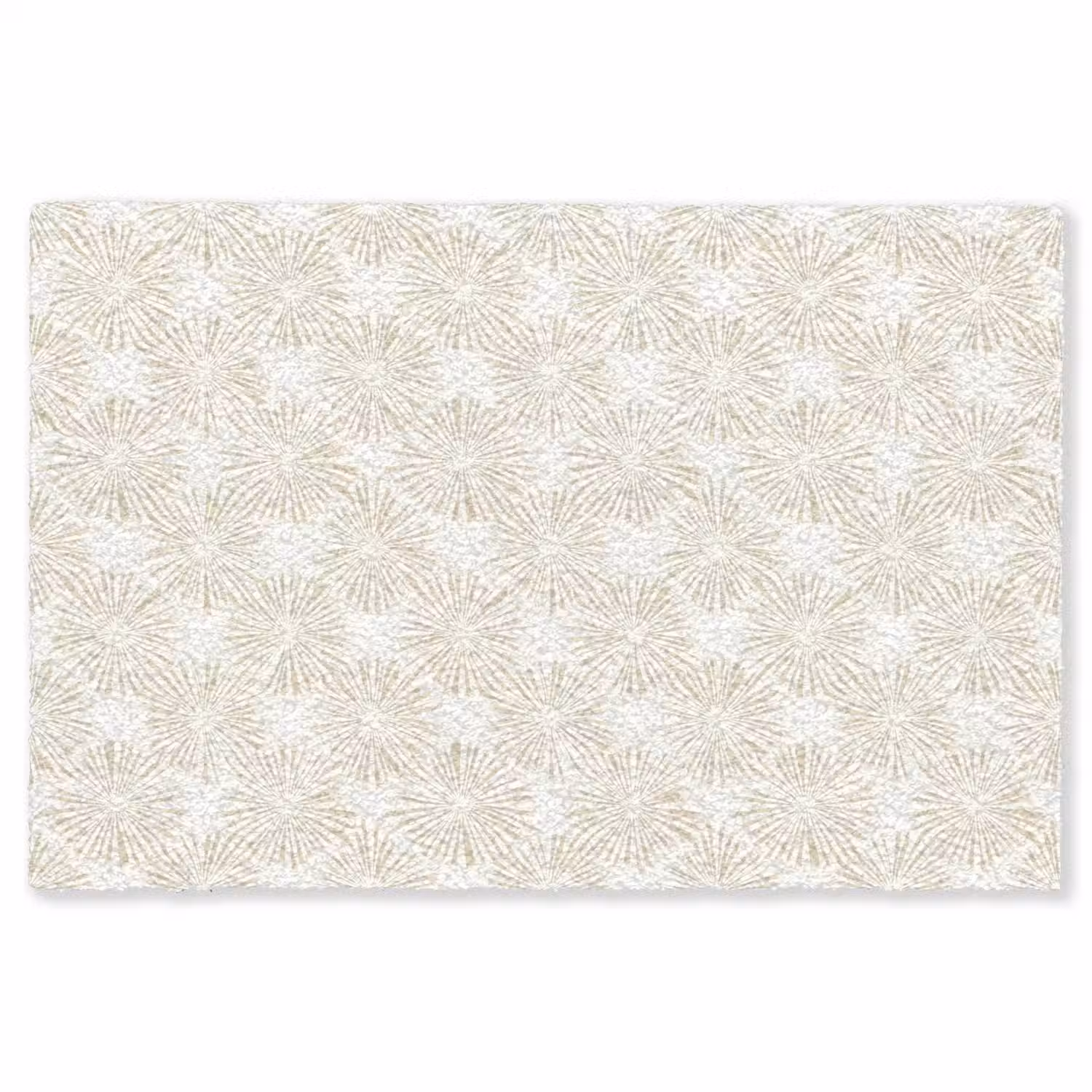Abstract - Motief - Beige Vloerkleed Rechthoek klein 1091 -3d