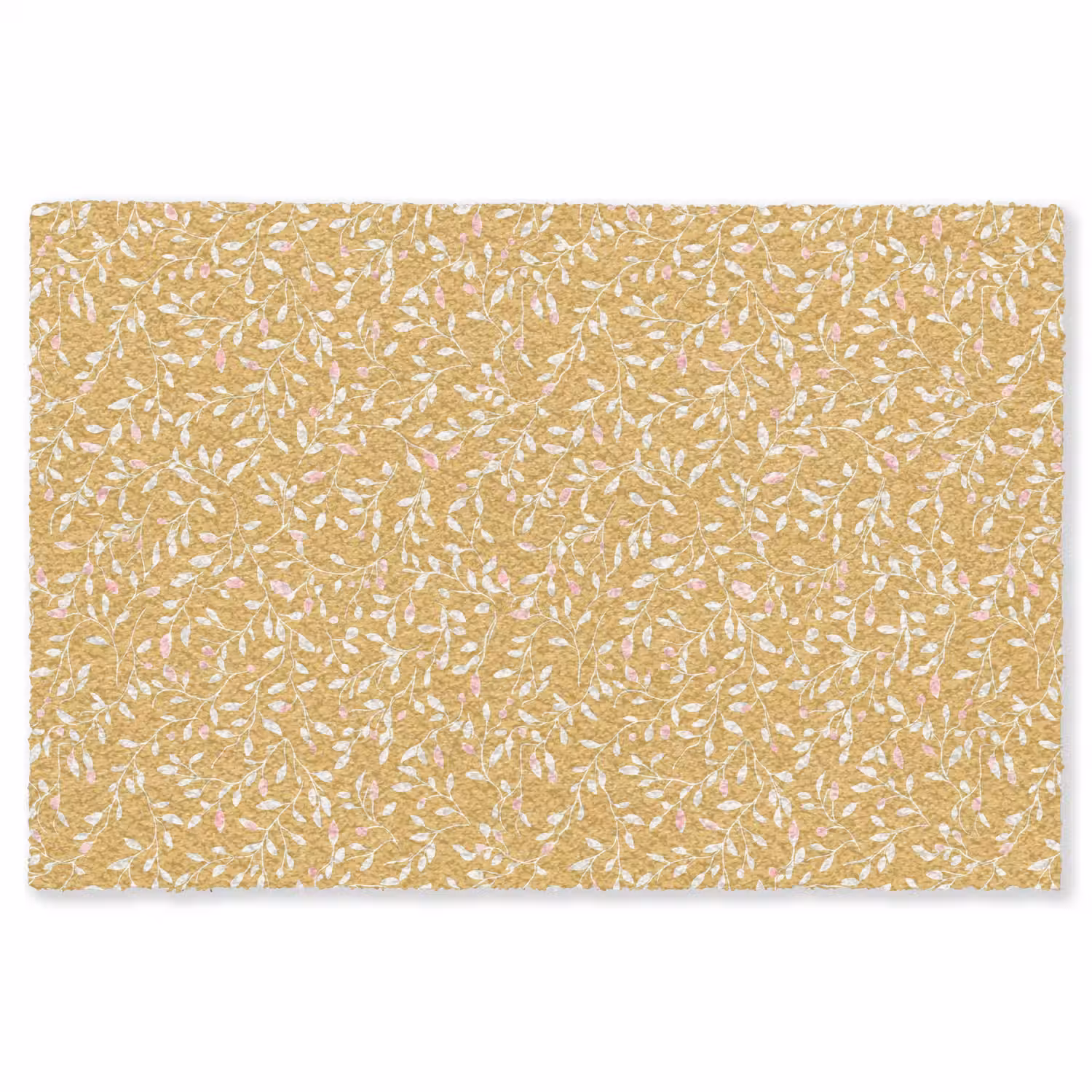 Takjes - Patroon - Oker Vloerkleed Rechthoek klein 1091 -3d
