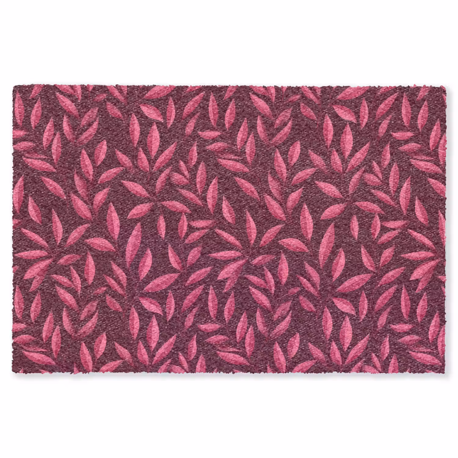 Bloemen - Roze - Natuur - Patroon Vloerkleed Rechthoek klein 1091 -3d