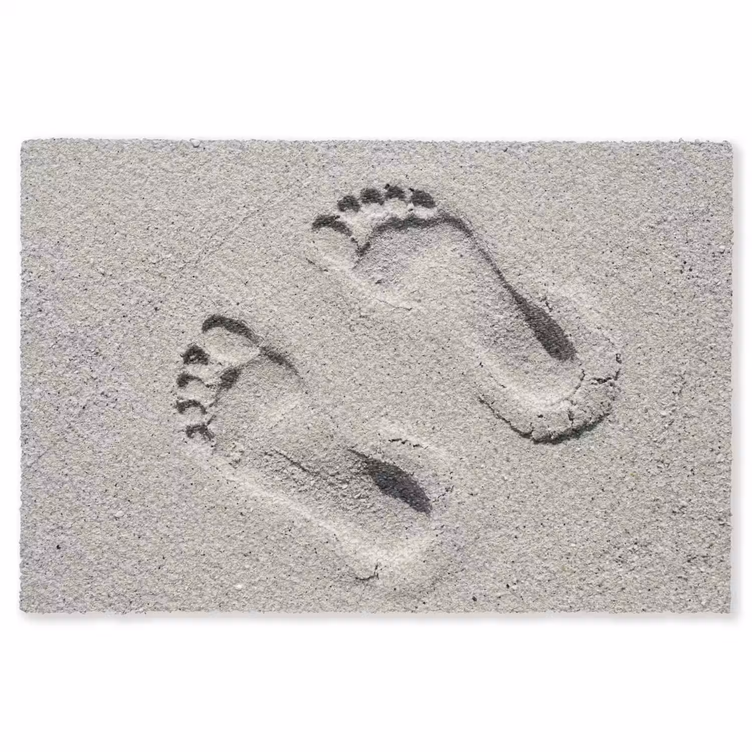 Voeten - Zand - Zee Vloerkleed Rechthoek klein -3d