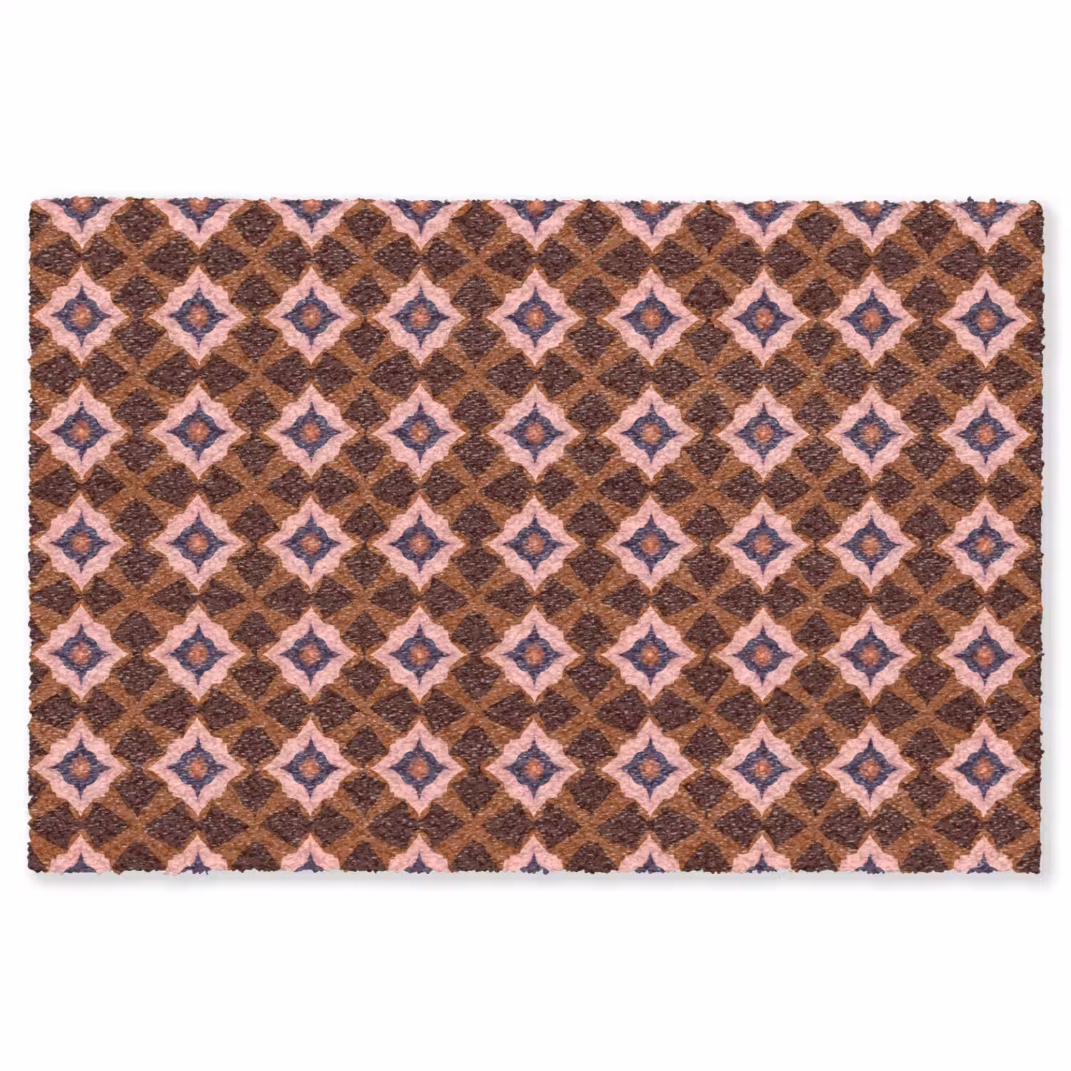 Geometrisch - Sierlijk - Bruin Vloerkleed Rechthoek klein 1091 -3d