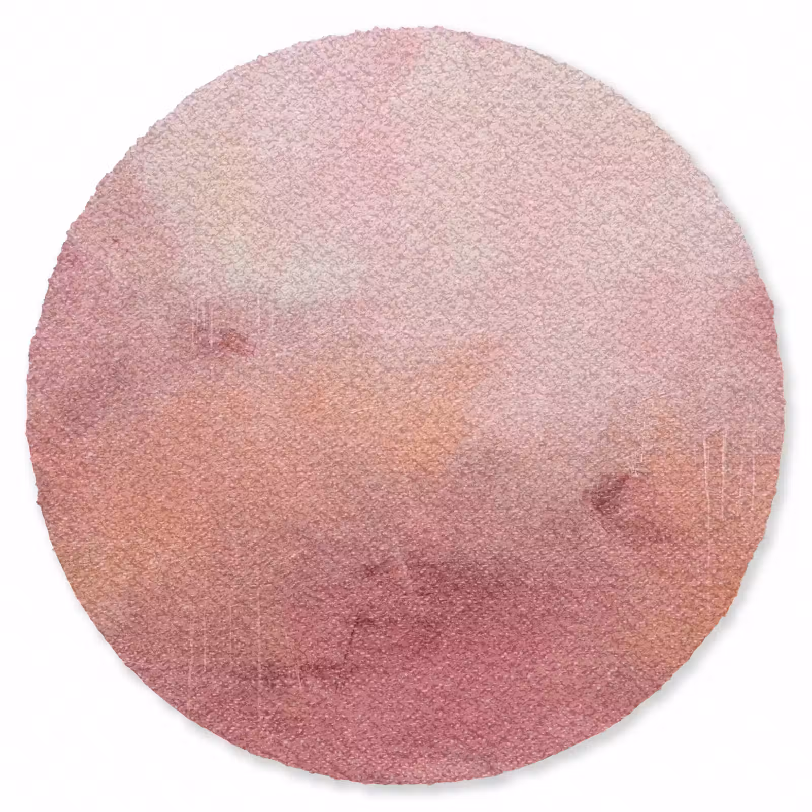 Teppich - Kunst – Fließend – Pastell – Abstrakt - Kunst - Vloeiend - Pastel - Abstract Vloerkleed Rond klein