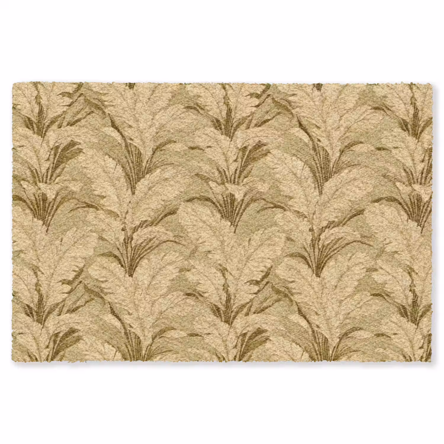 Palmbladeren - Klassiek - Groen Vloerkleed Rechthoek klein 1091 -3d
