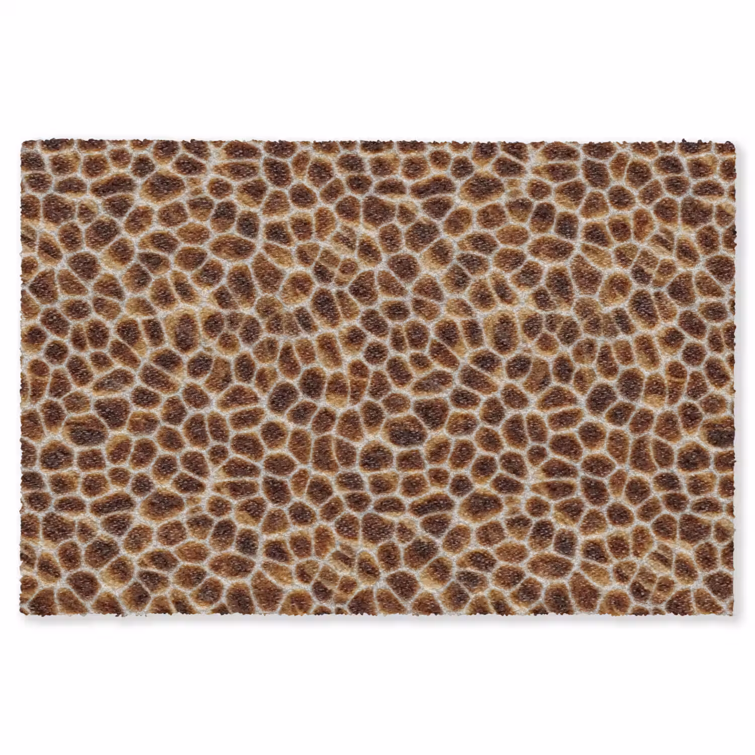 Schildpad - Bruin - Patroon Vloerkleed Rechthoek klein 1091 -3d
