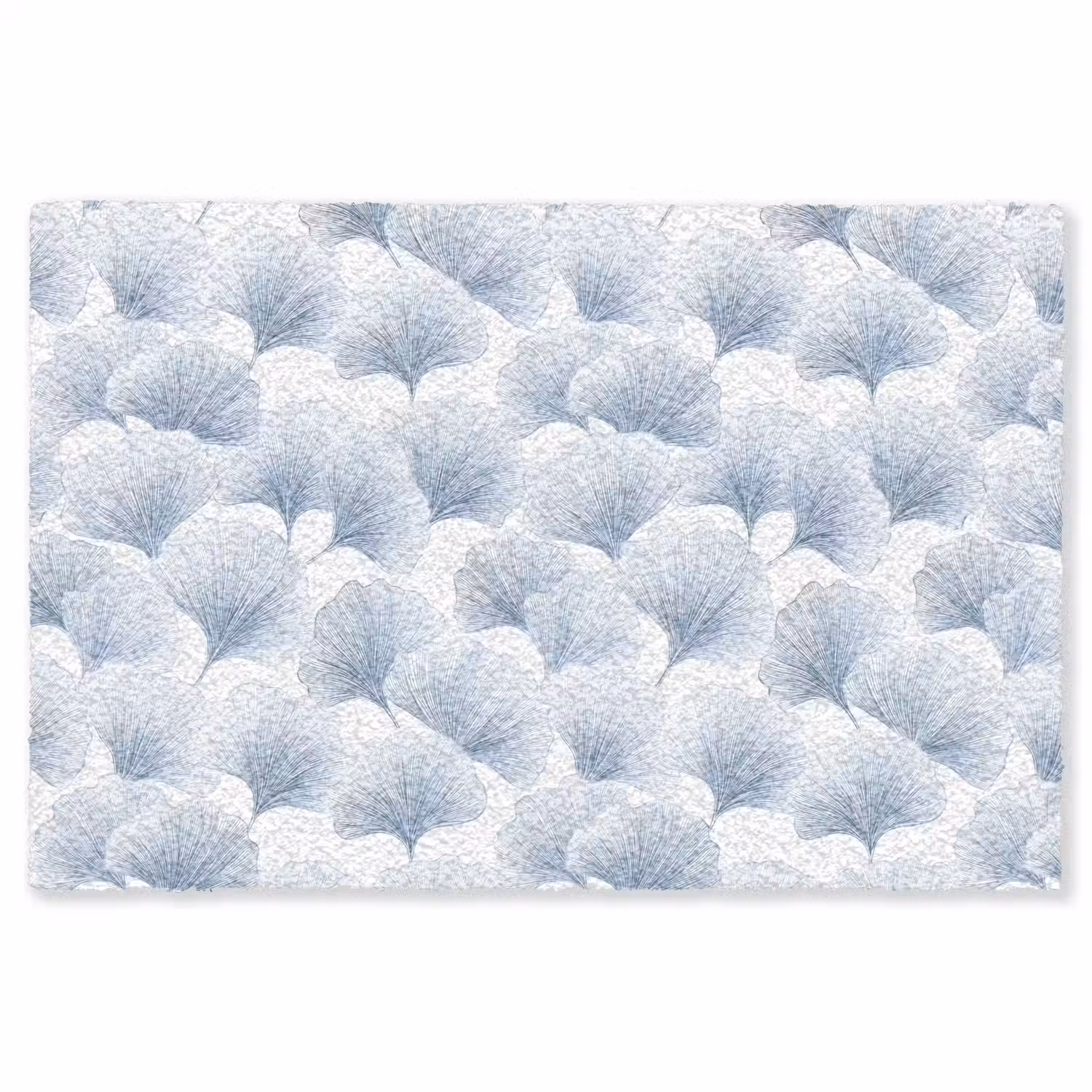 Waaier - Modern - Blauw Vloerkleed Rechthoek klein 1091 -3d