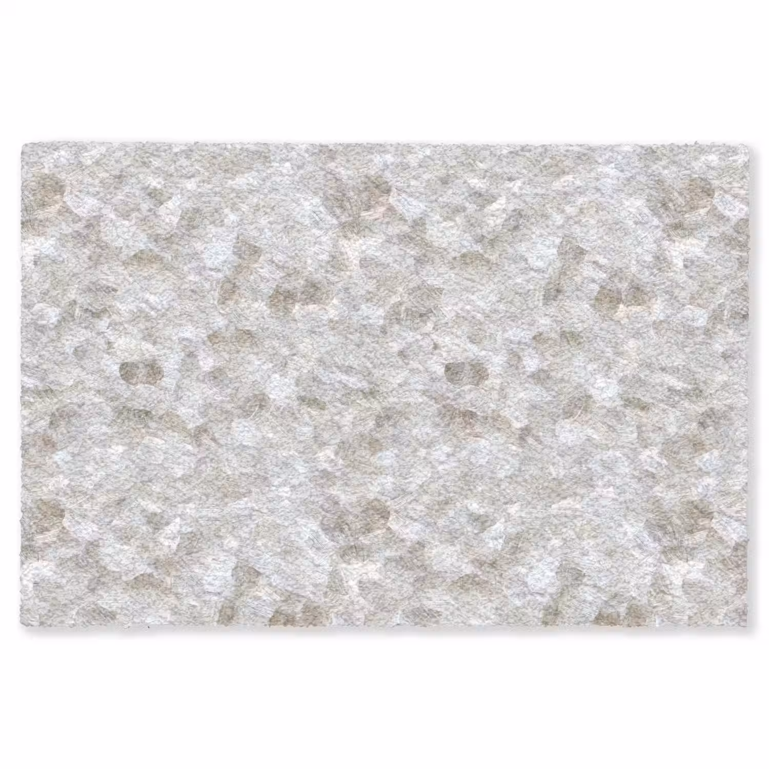 Wit - Penseelstreken - Reliëfeffect Vloerkleed Rechthoek klein 1091 -3d