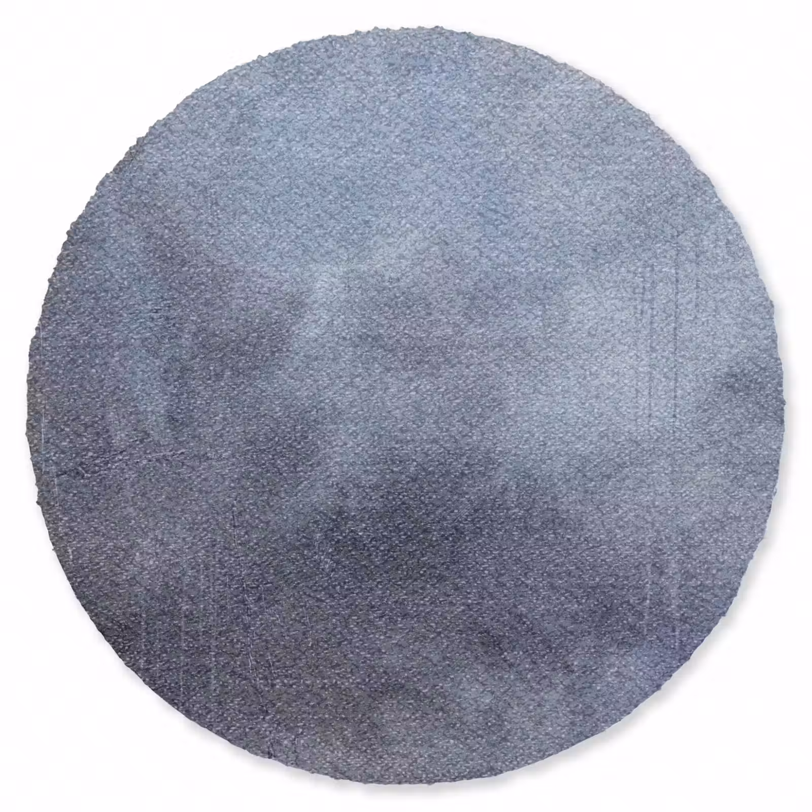 Teppich - Zusammenfassung – Pinselstriche – Modern – Kunst – Grau - Abstract - Kwaststreken - Modern - Kunst - Grijs Vloerkleed Rond klein