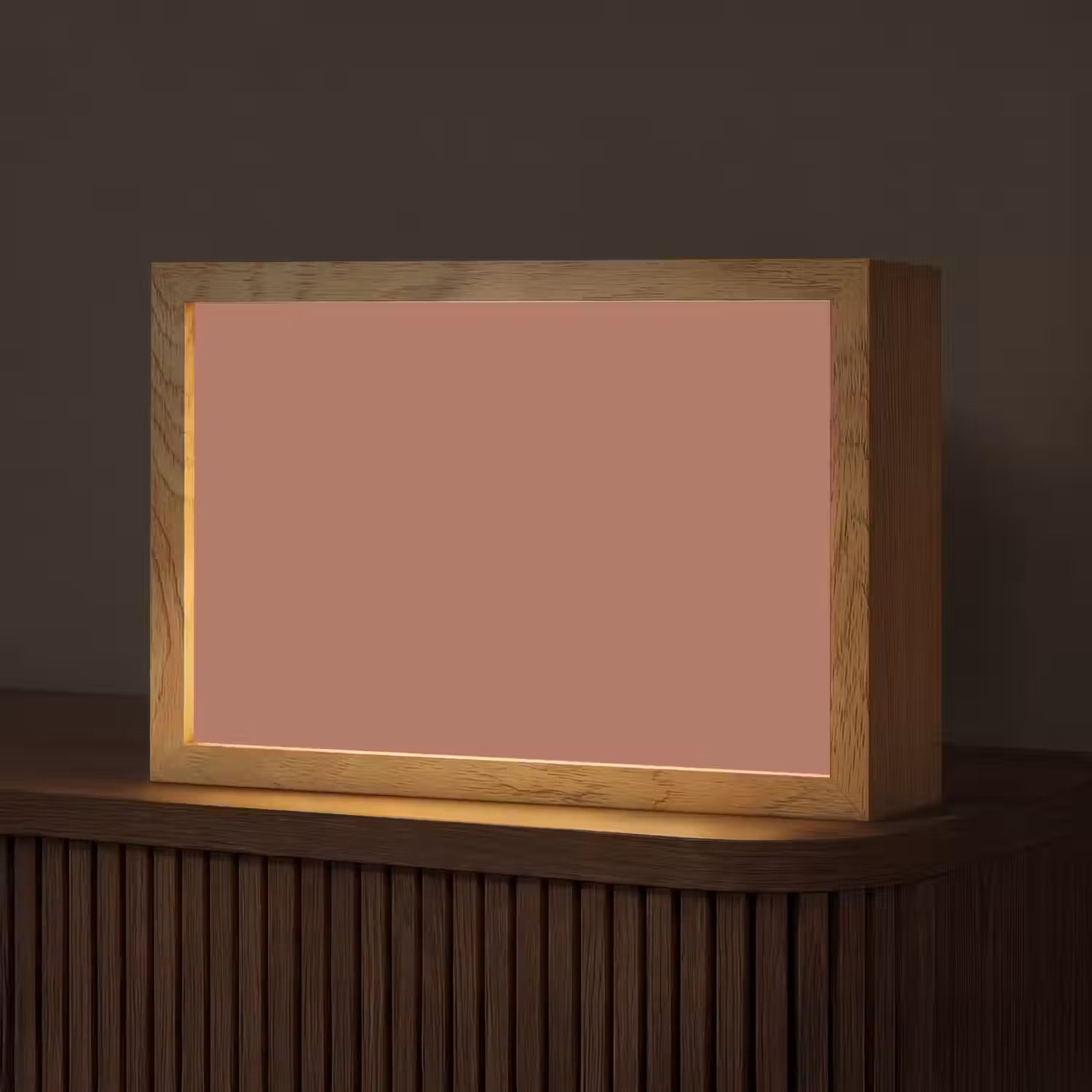 Baked - Earth - Oranje Light Box met kabel (Tafellamp) klein 924 -z3d_website