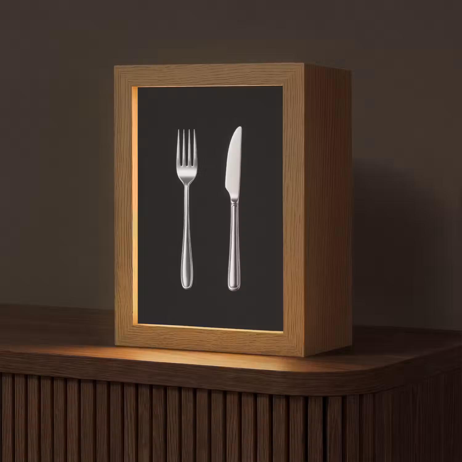 Bestek - Klassiek - Elegant Light Box met kabel (Tafellamp) klein -z3d_website