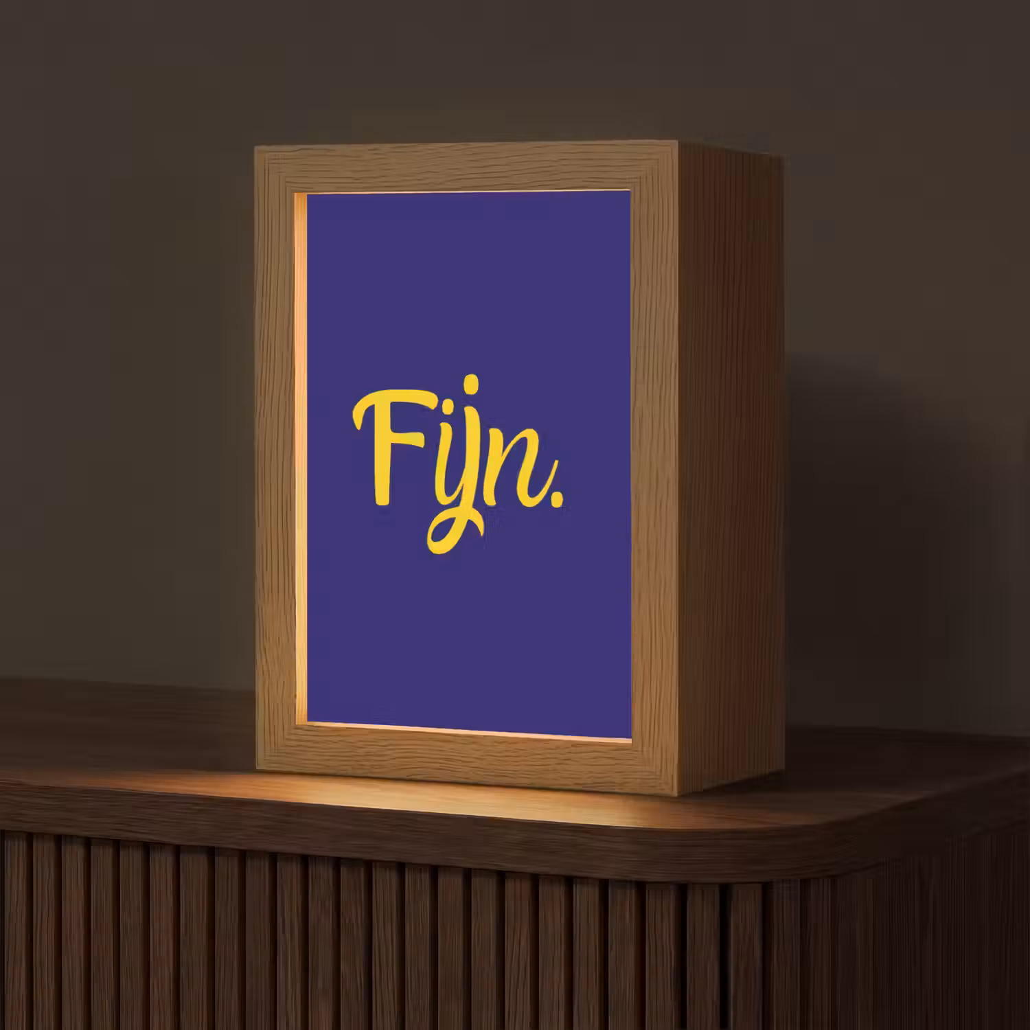 Blauw - Geel - Fijn Light Box met kabel (Tafellamp) klein -z3d_website