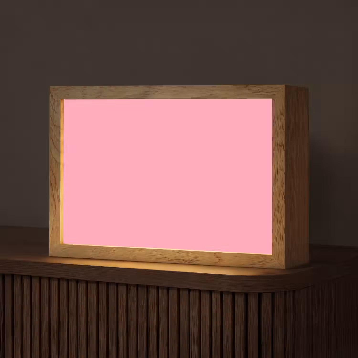 Bubblegum - Pink - Roze Light Box met kabel (Tafellamp) klein 924 -z3d_website