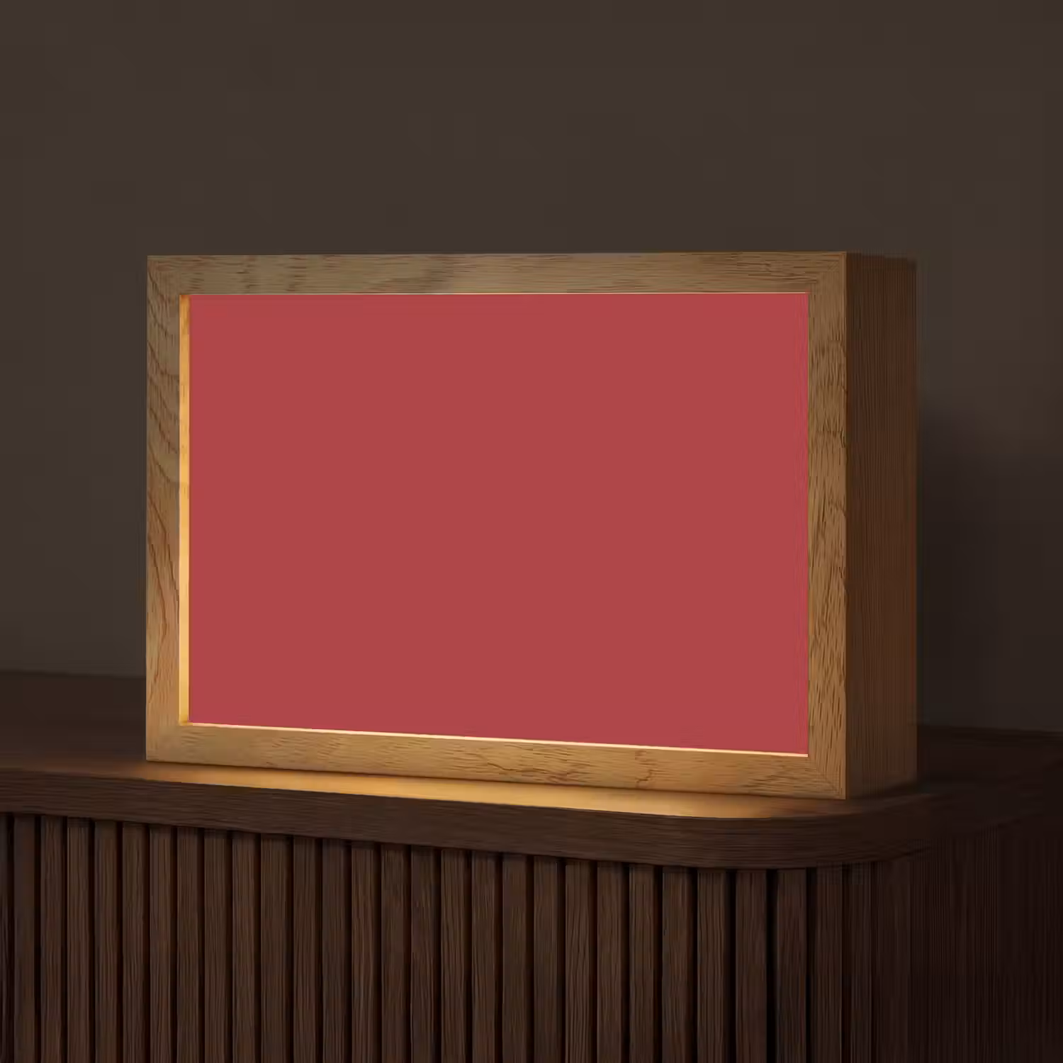 Burgundy - Wine - Rood Light Box met kabel (Tafellamp) klein 924 -z3d_website