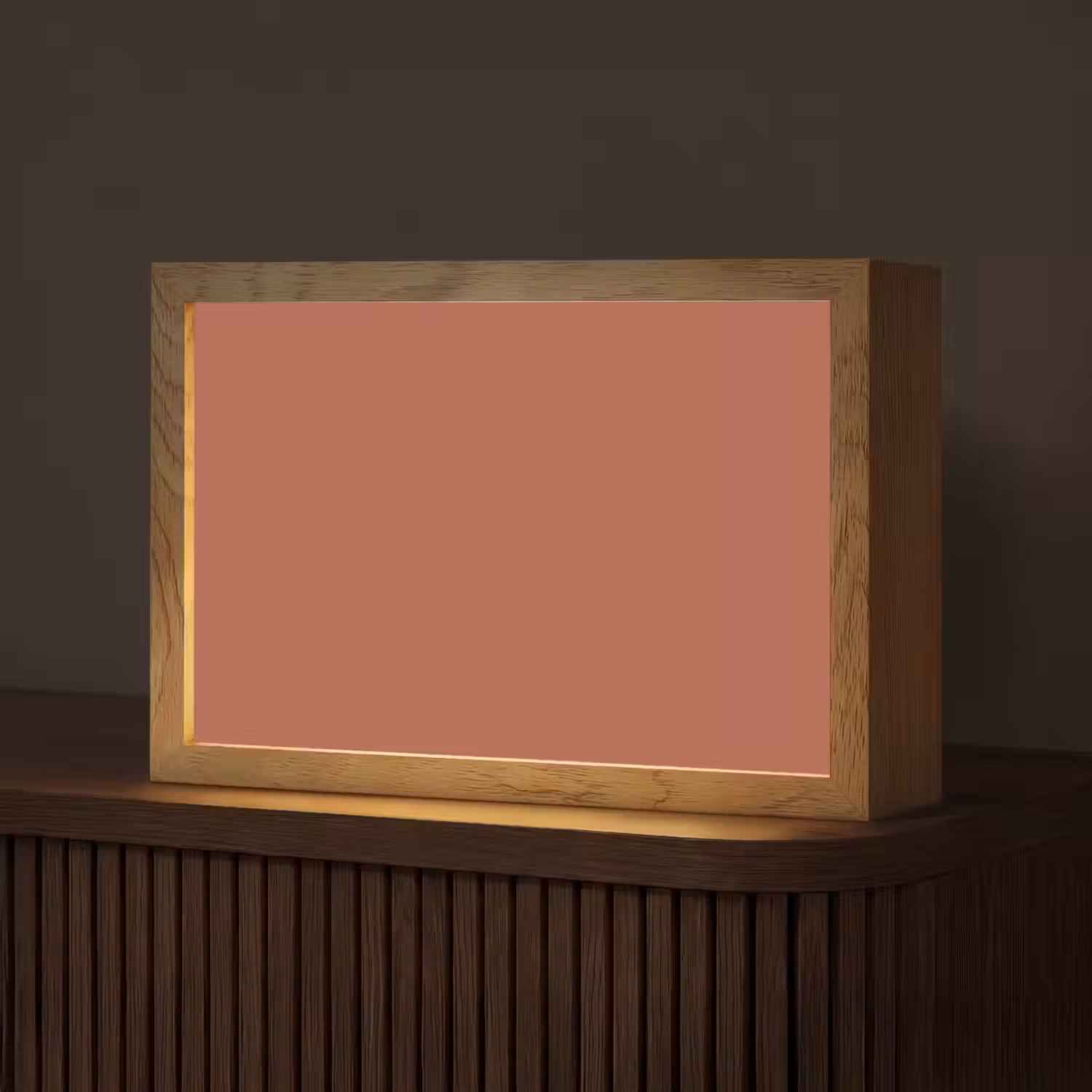 Copperhead - Oranje - Bruin Light Box met kabel (Tafellamp) klein 924 -z3d_website