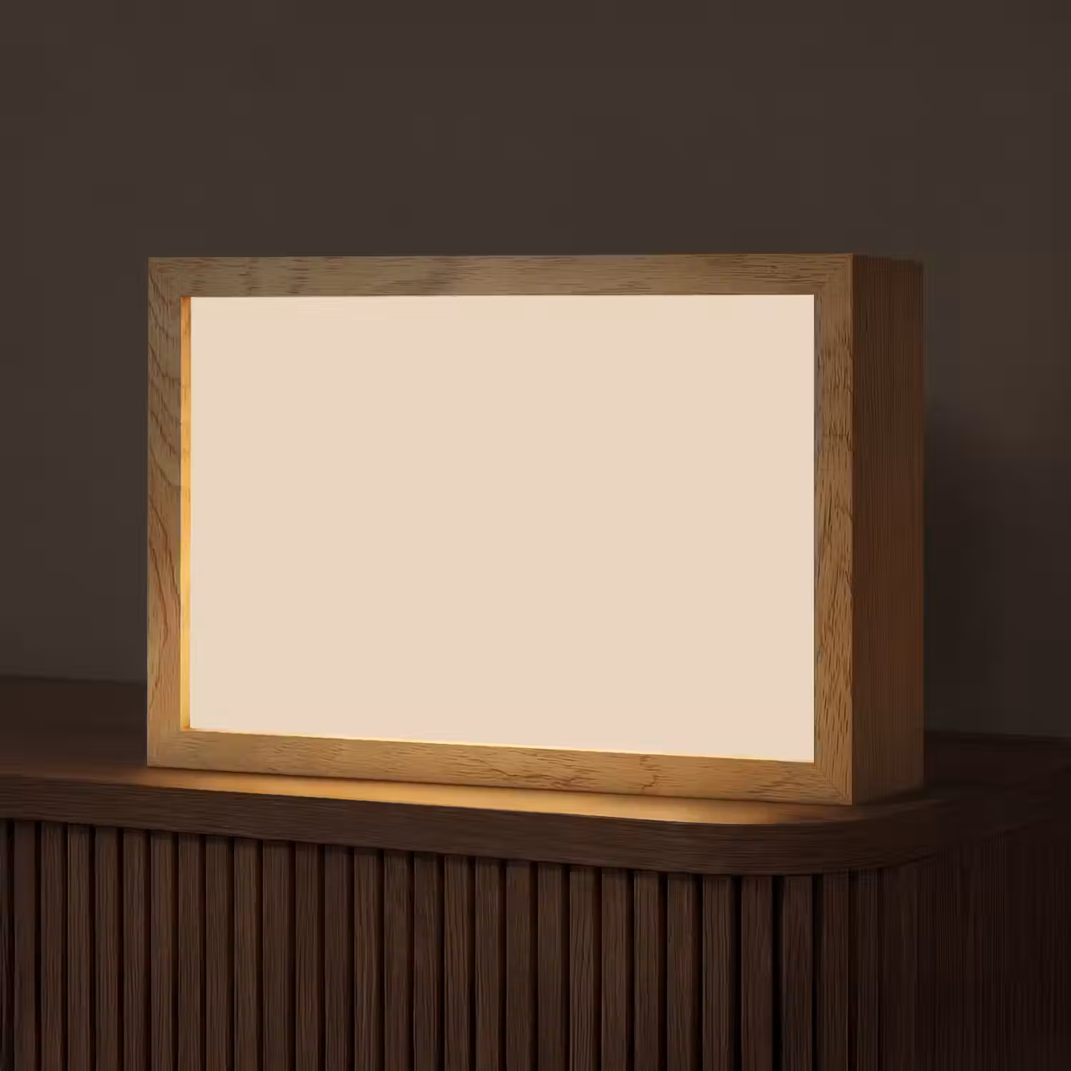 Cream - Nude - Neutraal Light Box met kabel (Tafellamp) klein 924 -z3d_website