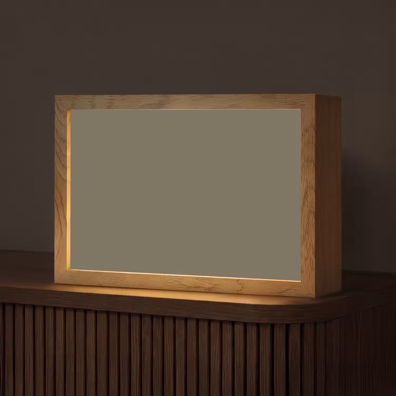Deep - Khaki - Groen Light Box met kabel (Tafellamp) klein 924 -z3d_website