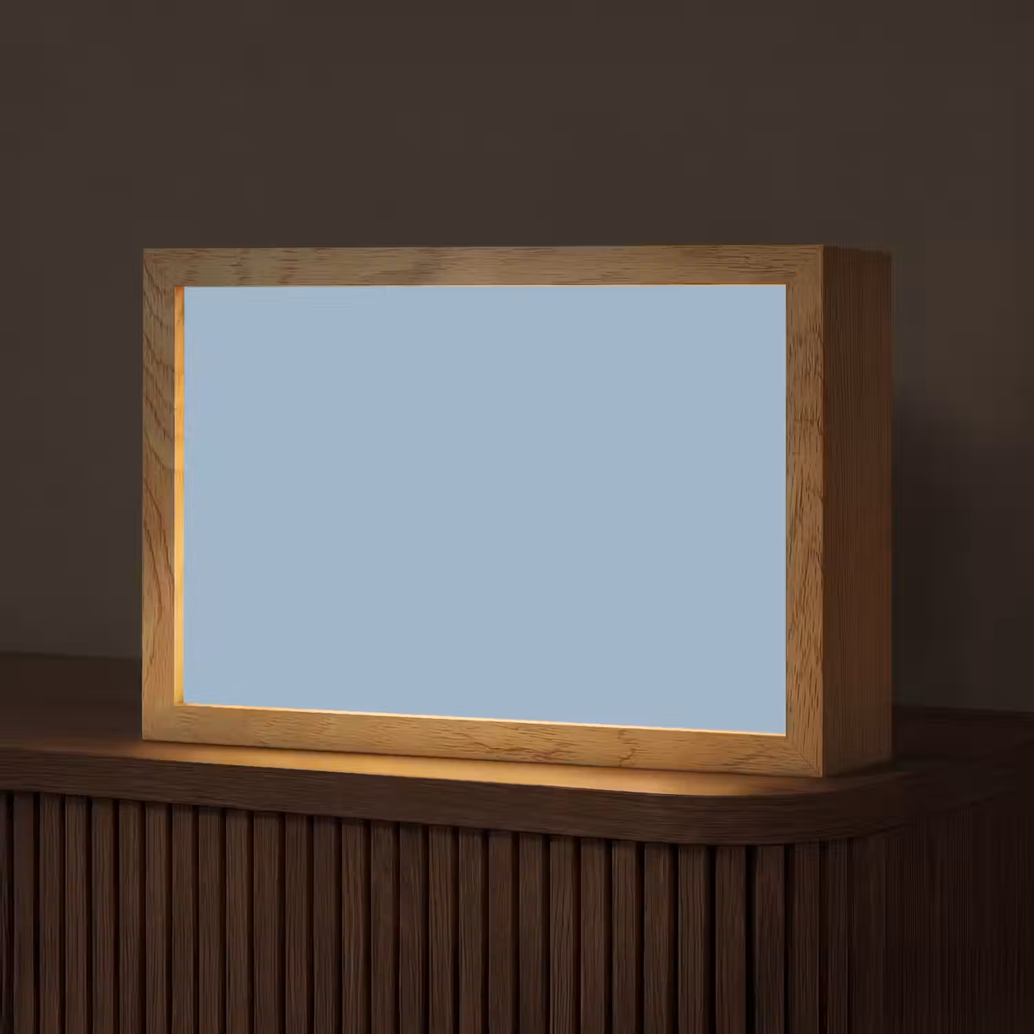 Dusty - Denim - Blauw Light Box met kabel (Tafellamp) klein 924 -z3d_website