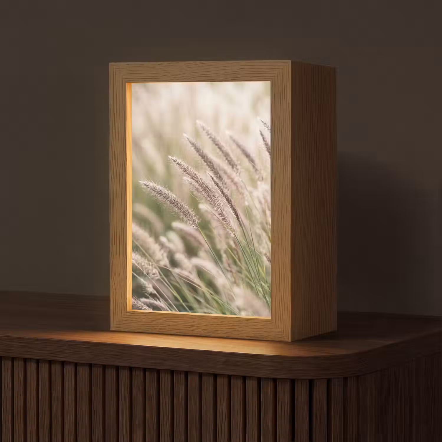Gras - Close up - Groen Light Box met kabel (Tafellamp) klein -z3d_website