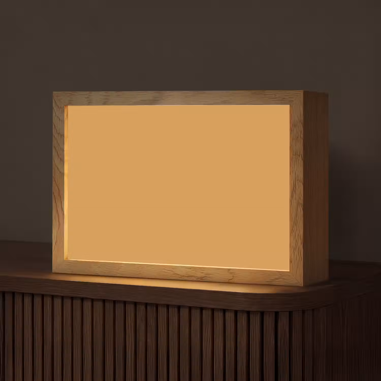 Autumn - Mustard - Geel Light Box met kabel (Tafellamp) klein 924 -z3d_website