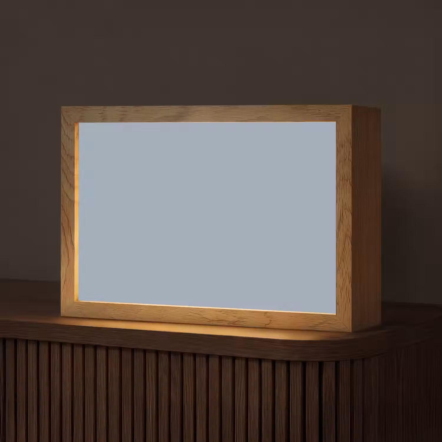 Mellow - Breeze - Blauw Light Box met kabel (Tafellamp) klein 924 -z3d_website