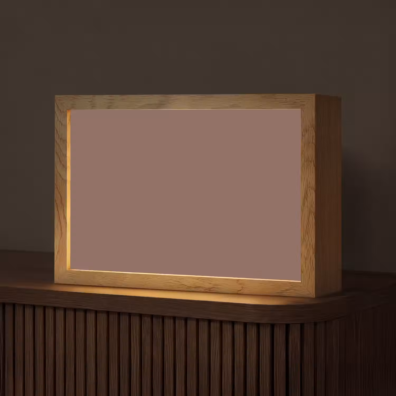 Muted - Chestnut - Bruin Light Box met kabel (Tafellamp) klein 924 -z3d_website