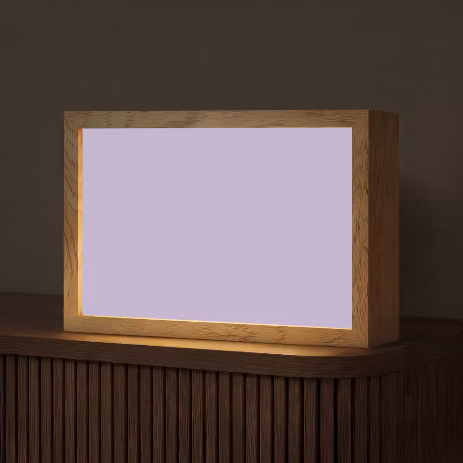 Pastel - Lilac - Paars Light Box met kabel (Tafellamp) klein 924 -z3d_website