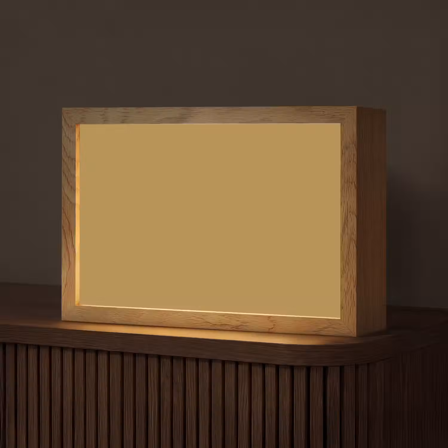 Rhythmic - Ochre - Geel Light Box met kabel (Tafellamp) klein 924 -z3d_website