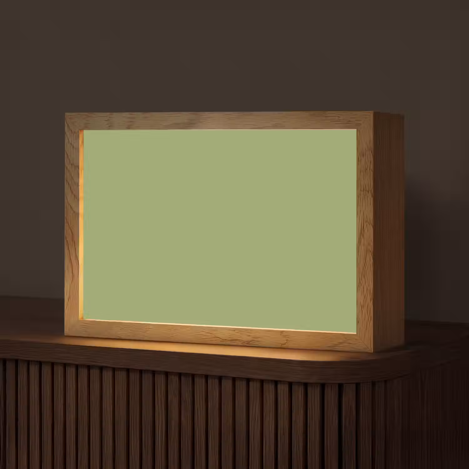 Sage - Green - Groen Light Box met kabel (Tafellamp) klein 924 -z3d_website