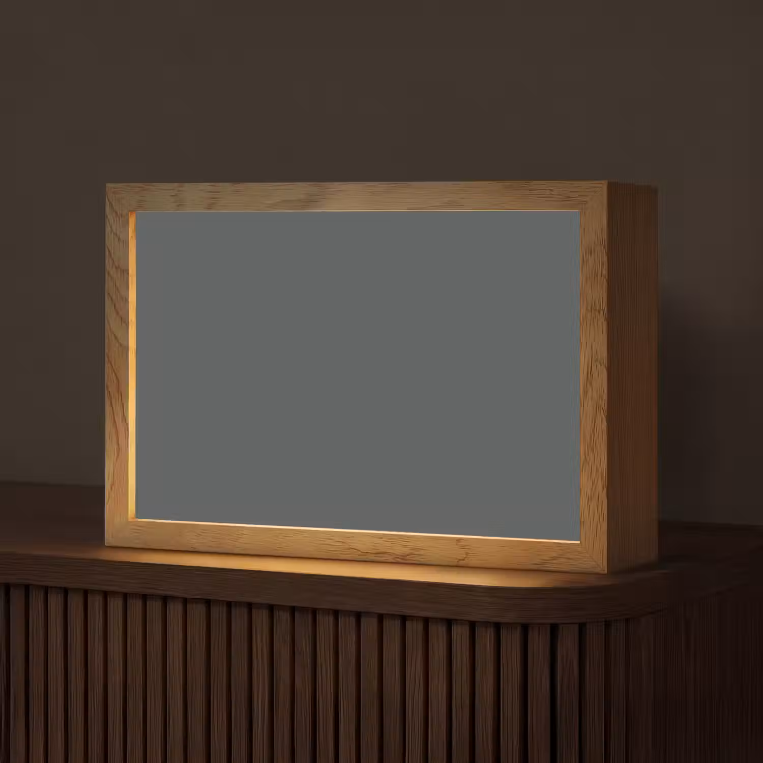 Slate - Millstone - Grijs Light Box met kabel (Tafellamp) klein 924 -z3d_website