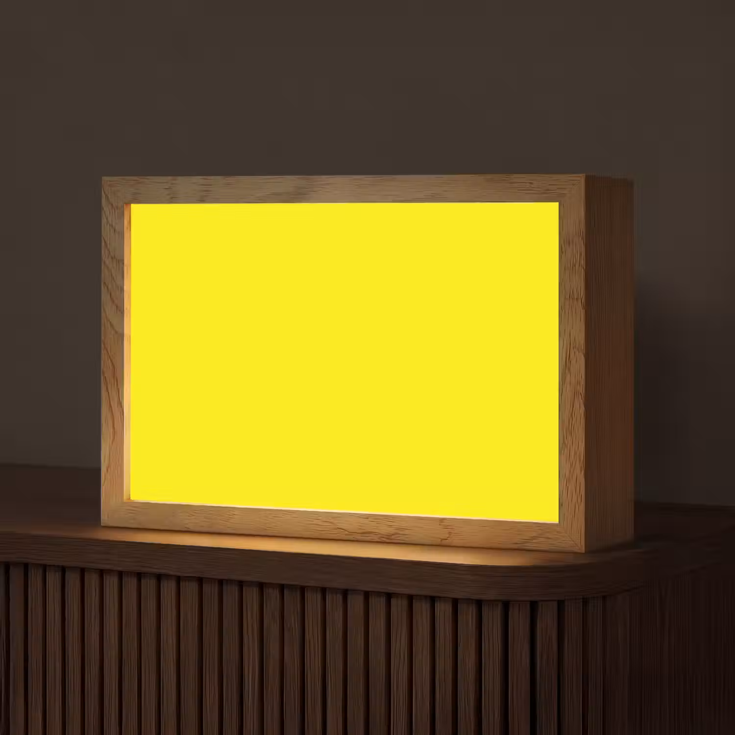 Sunshine - Glow - Geel Light Box met kabel (Tafellamp) klein 924 -z3d_website