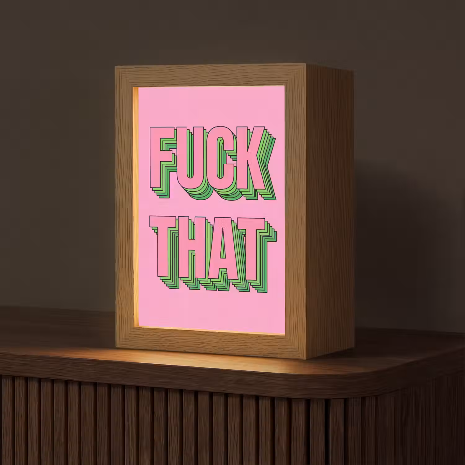 Tekst - Bold - Roze Light Box met kabel (Tafellamp) klein -z3d_website