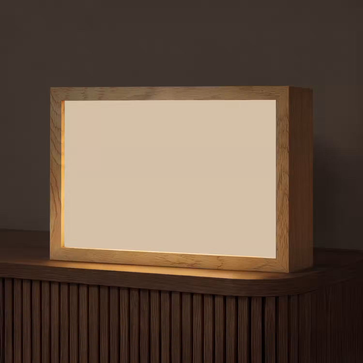 Warm - Sand - Nude Light Box met kabel (Tafellamp) klein 924 -z3d_website