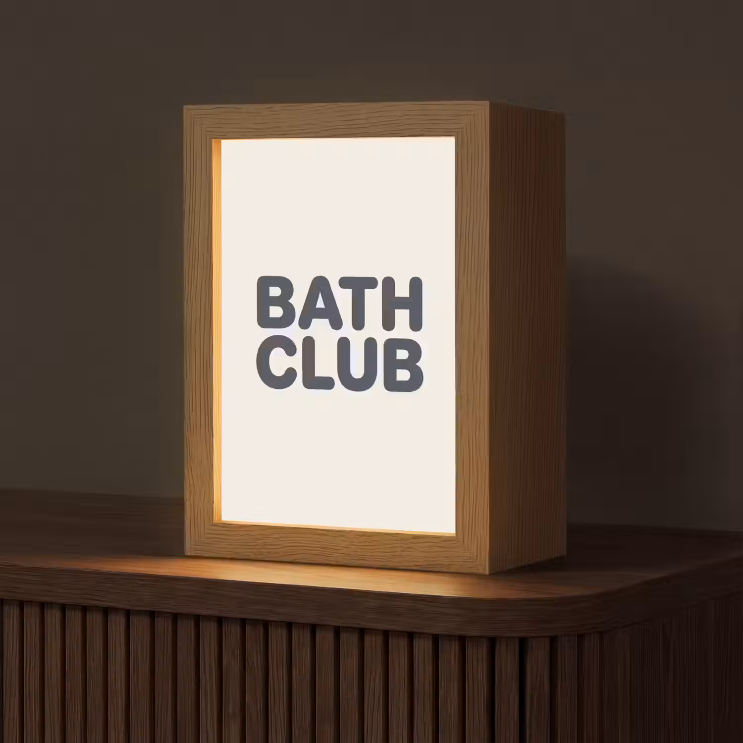 Quote - Grijs - Wit Light Box met kabel (Tafellamp) klein -z3d_website