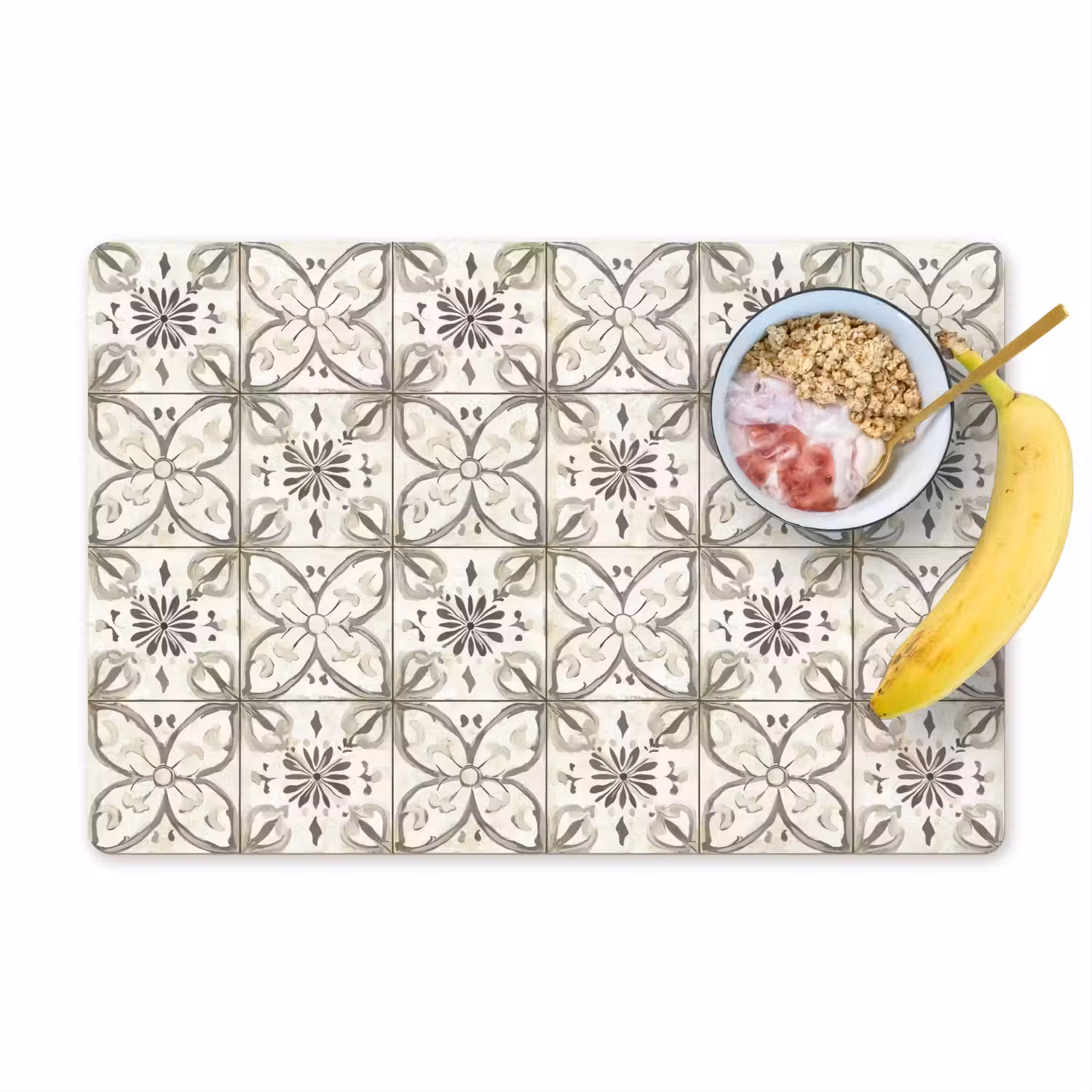 Antiek - Tegel - Beige Placemat vinyl groot 368 -zzzproduct_Kitchenyeah-website