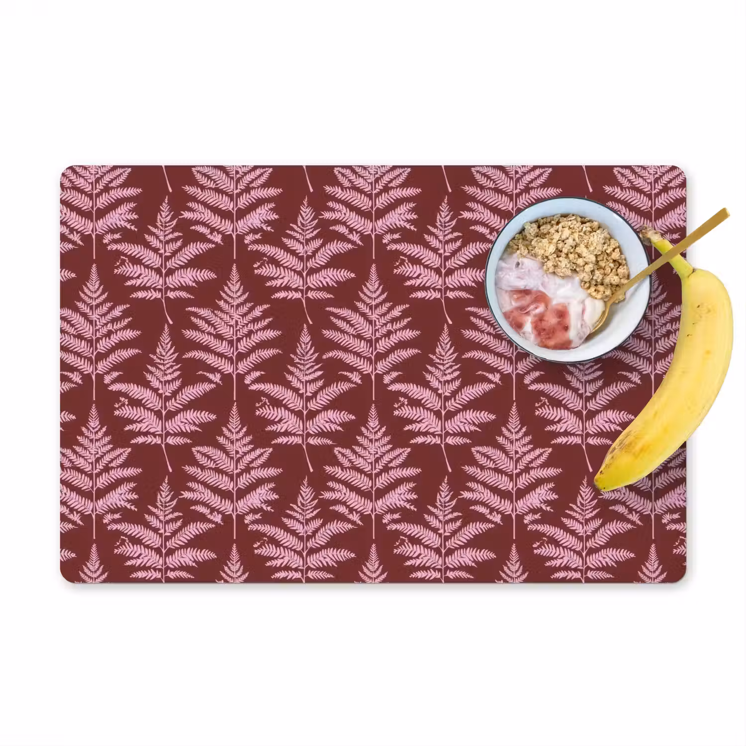 Blad - Patroon - Paars Placemat vinyl groot 368 -zzzproduct_Kitchenyeah-website