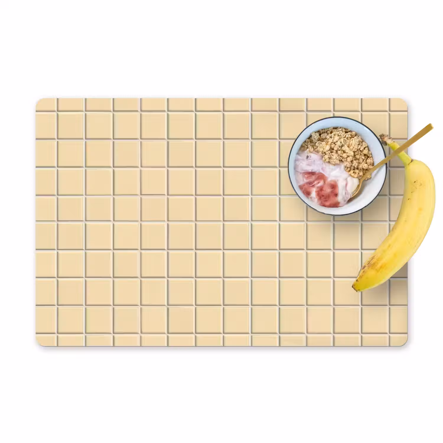 Tegels - Patroon - Crème Placemat vinyl groot 368 -zzzproduct_Kitchenyeah-website