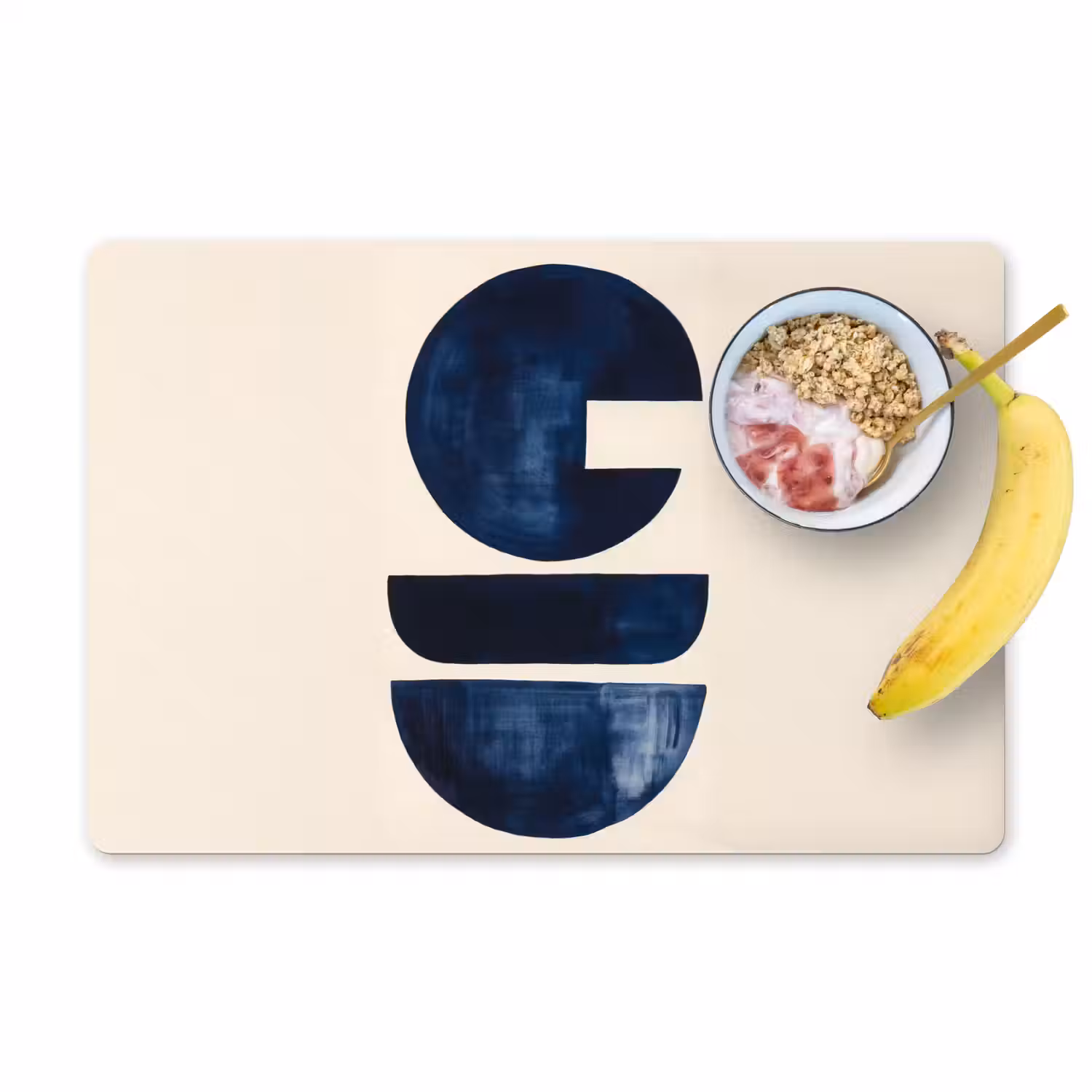 Vormen - Blauw - Abstract Placemat vinyl groot -zzzproduct_Kitchenyeah-website