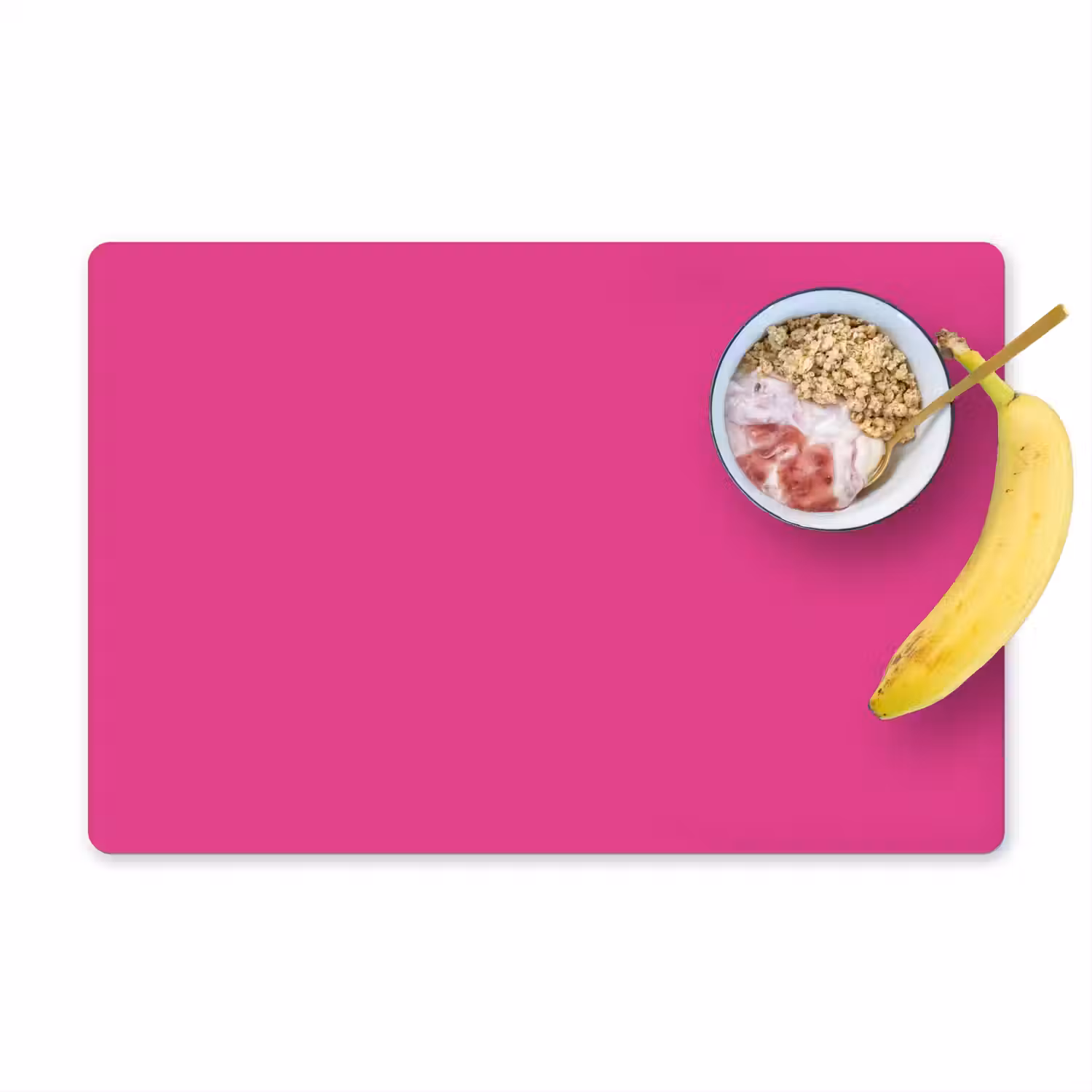 Fuchsia - Neon - Kleuren Placemat vinyl groot 368 -zzzproduct_Kitchenyeah-website