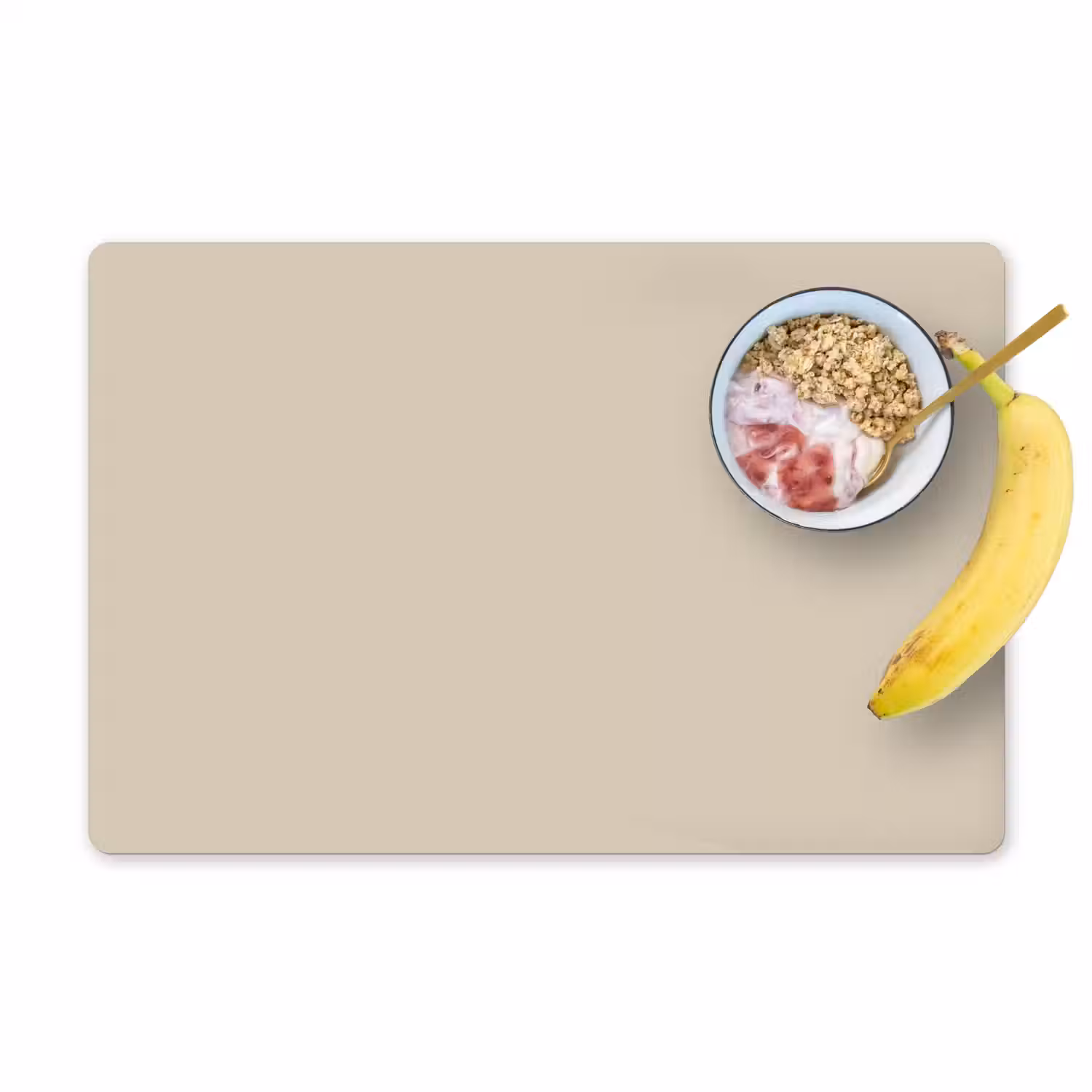 Baked - Biscuit - Nude Placemat vinyl groot 368 -zzzproduct_Kitchenyeah-website