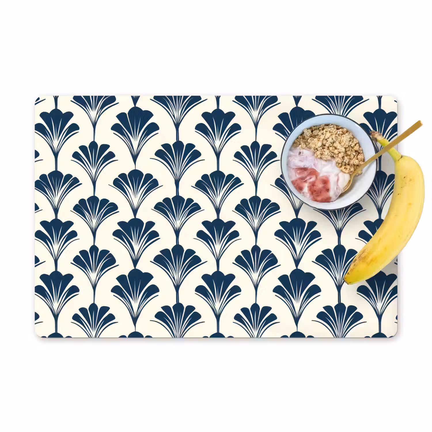 Klassiek - Motief - Blauw Placemat vinyl groot 368 -zzzproduct_Kitchenyeah-website