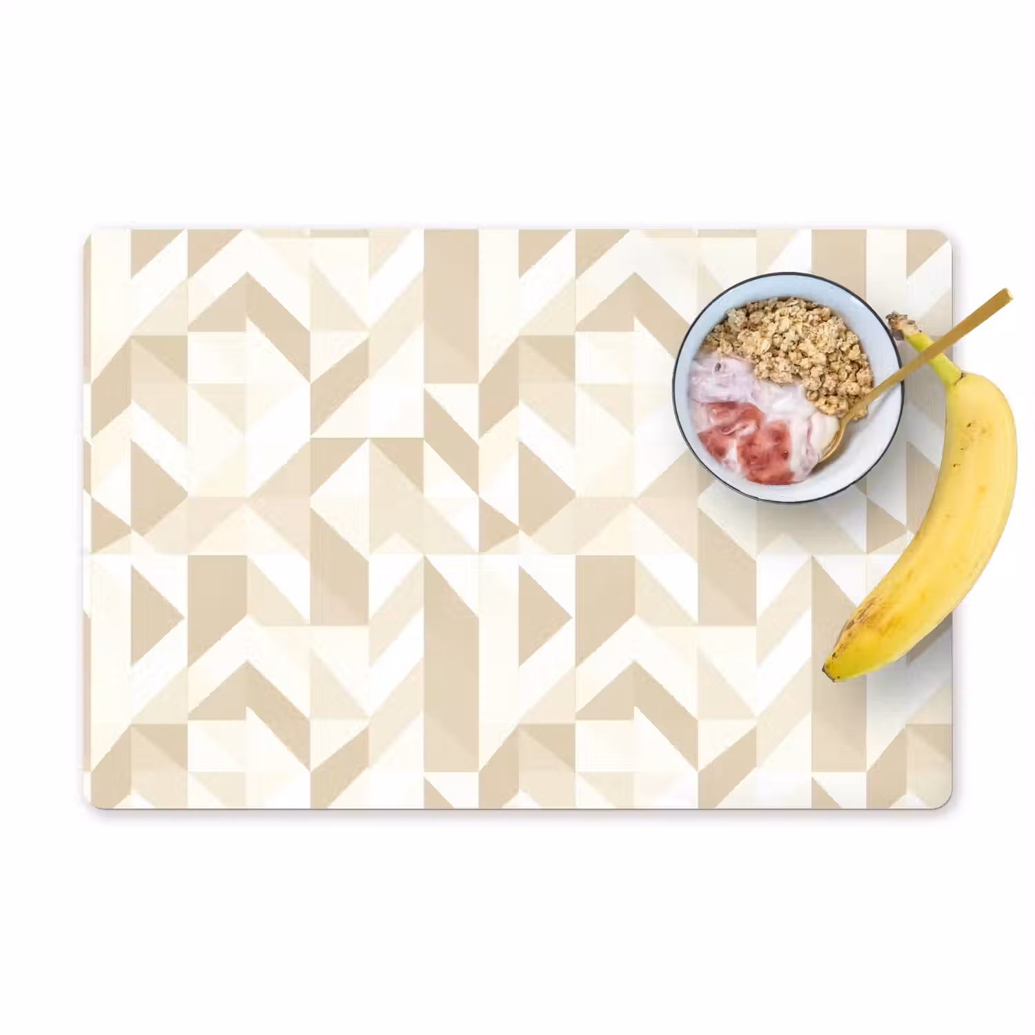 Modern - Abstract - Beige Placemat vinyl groot 368 -zzzproduct_Kitchenyeah-website