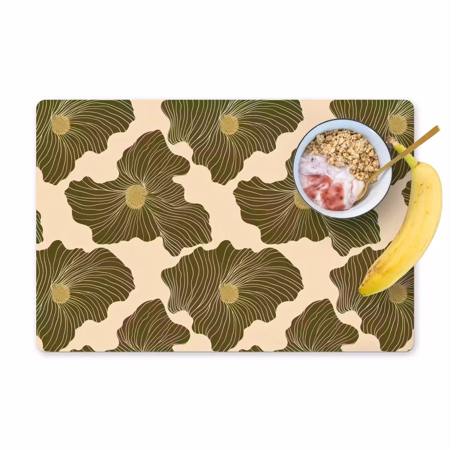 Modern - Abstract - Groen Placemat vinyl groot 368 -zzzproduct_Kitchenyeah-website