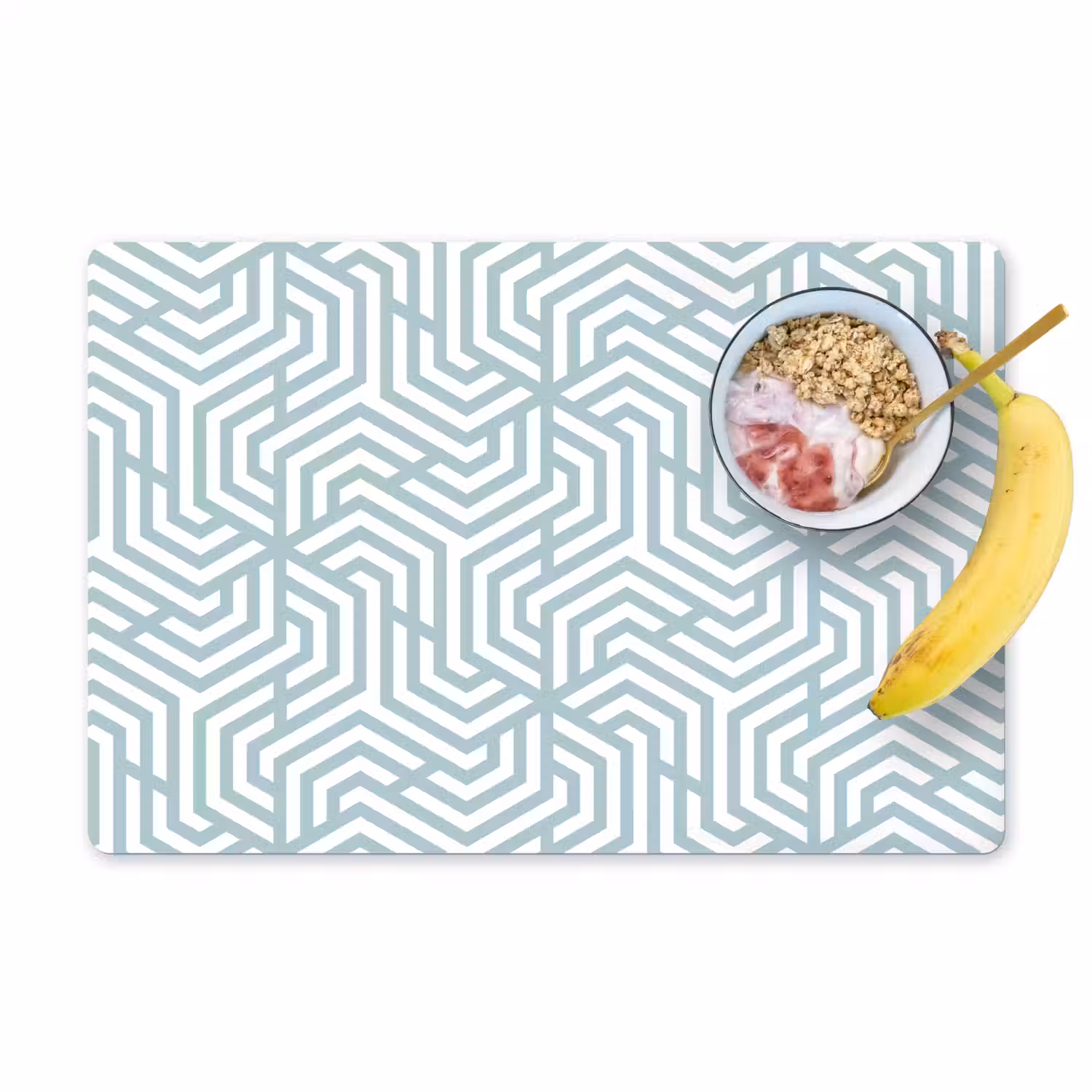 Patronen - Abstract - Driehoek - Geometrie Placemat vinyl groot 368 -zzzproduct_Kitchenyeah-website