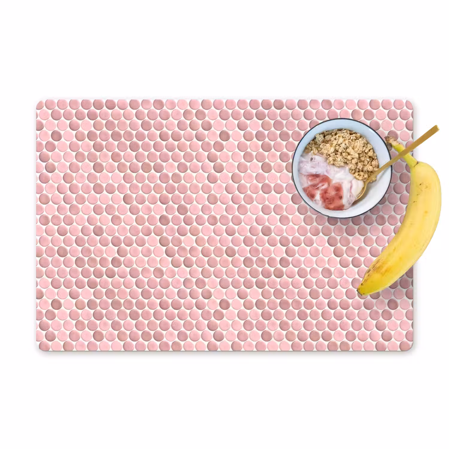 Penny - Mozaïek - Lichtroze Placemat vinyl groot 368 -zzzproduct_Kitchenyeah-website